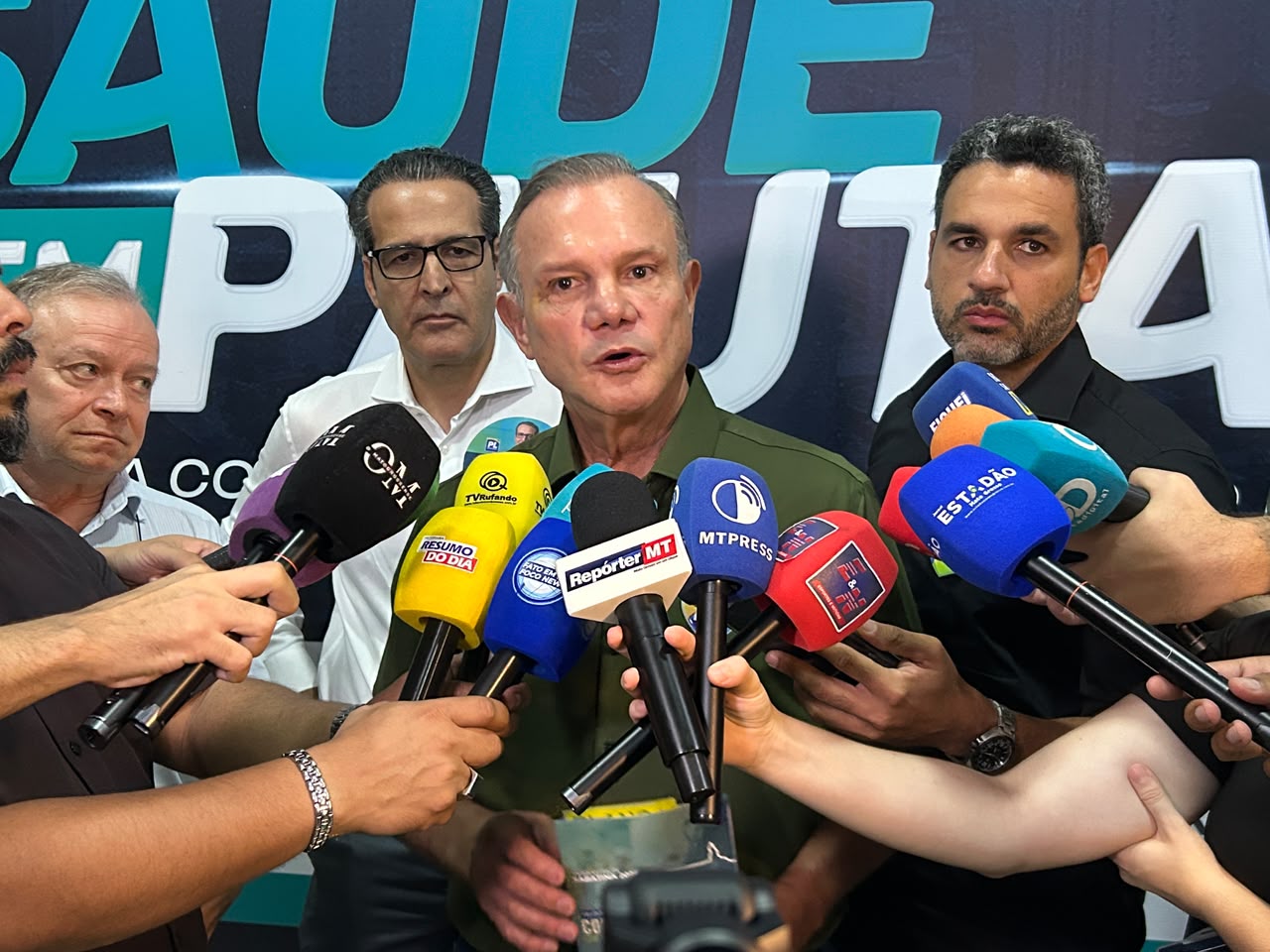Wellington Fagundes explica ausência em lançamento de campanha de Zé Medeiros e cita agenda apertada
