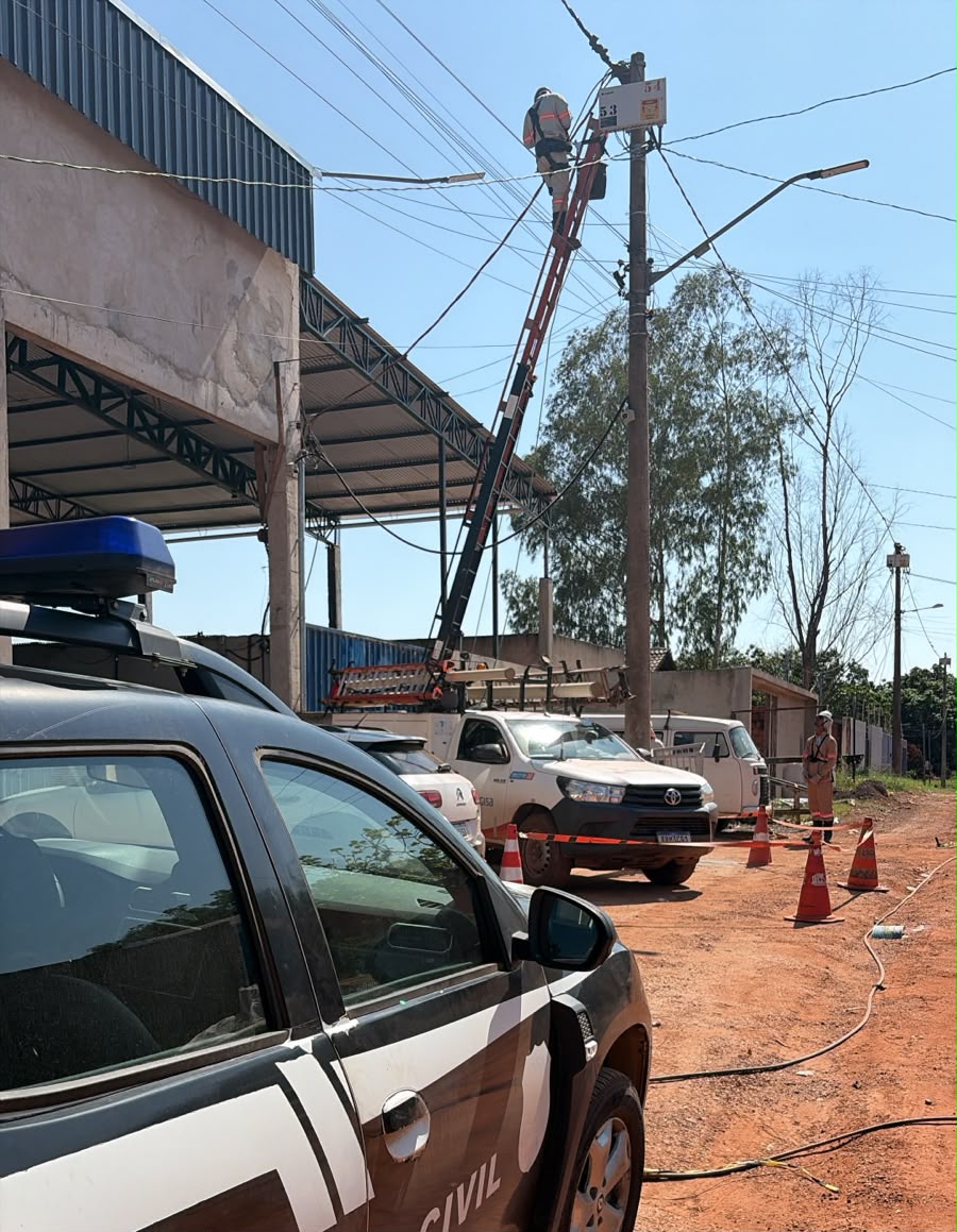 POLÍCIA CIVIL COMBATE FURTO DE ENERGIA E IDENTIFICA PREJUÍZO DE R$ 600 MIL EM VÁRZEA GRANDE