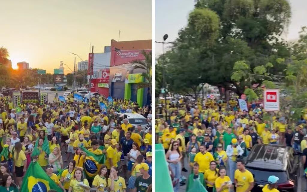 “BLOQUINHO DO 22” REÚNE APOIADORES DE FLÁVIO BOLSONARO E LIDERANÇAS POLÍTICAS EM CUIABÁ