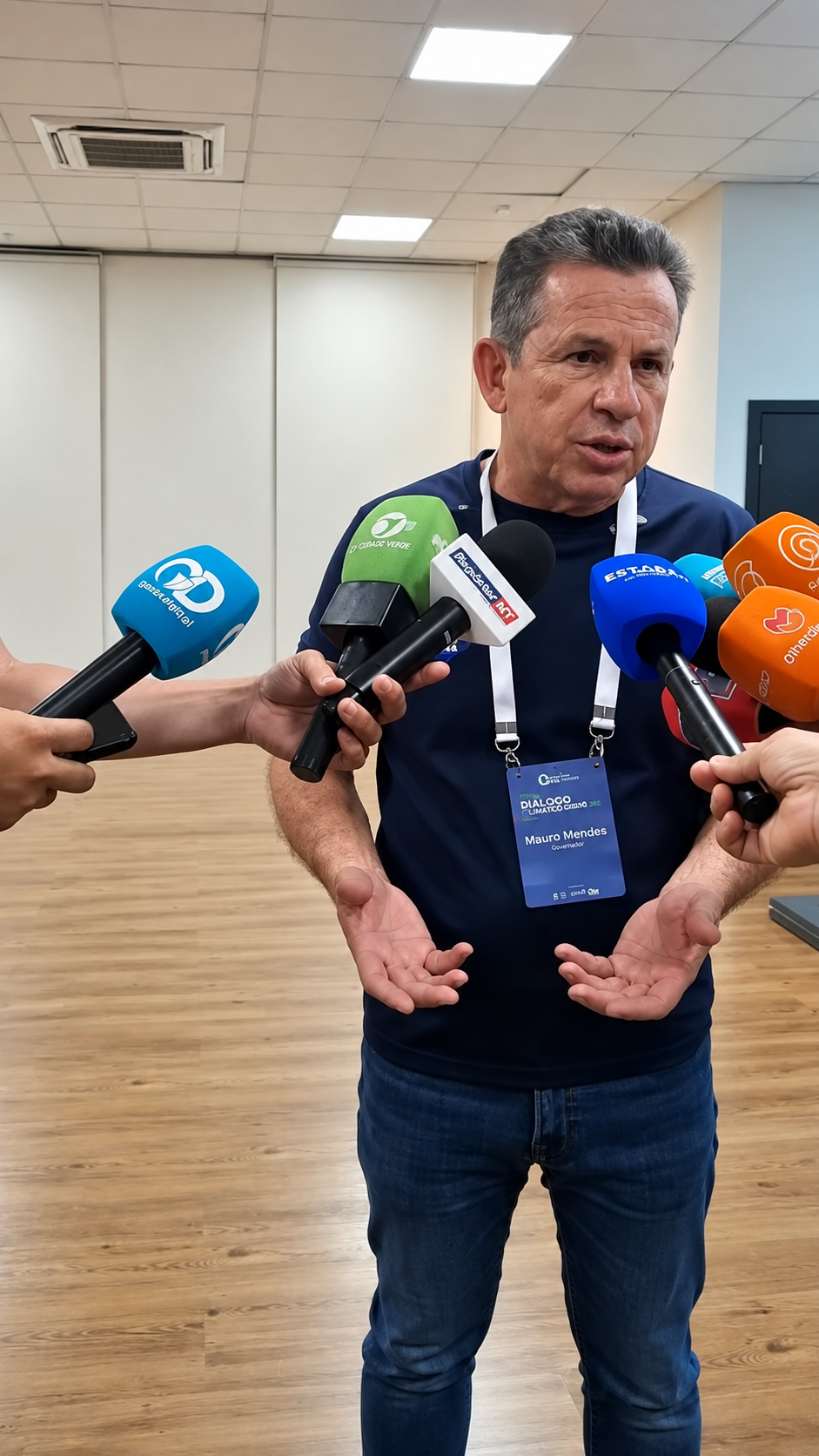 Mauro diz confiar em pesquisas, mas rejeita clima de “já ganhou” na disputa ao Senado