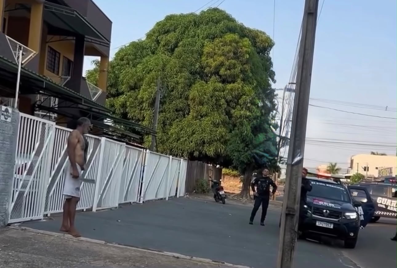 CONFRONTO COM A GUARDA MUNICIPAL TERMINA COM HOMEM MORTO EM LUCAS DO RIO VERDE