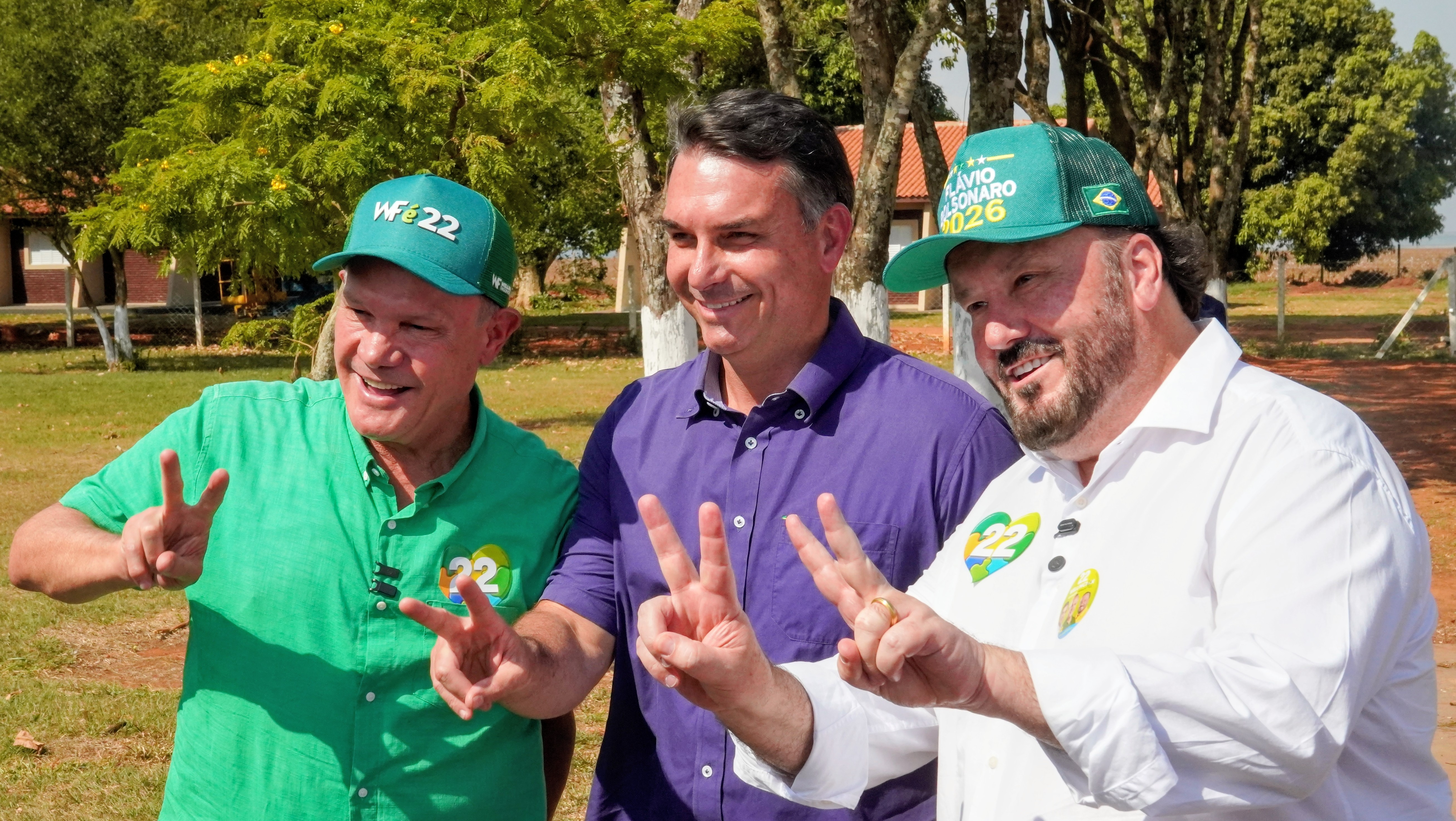 FLÁVIO BOLSONARO SE REÚNE COM WELLINGTON FAGUNDES E REFORÇA ALIANÇA DO PL EM MATO GROSSO